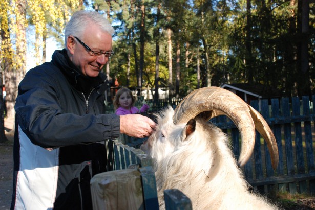 Möte vid staketet